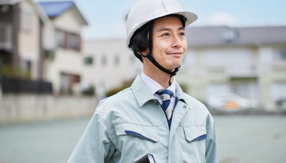 ハウスメーカーの男性